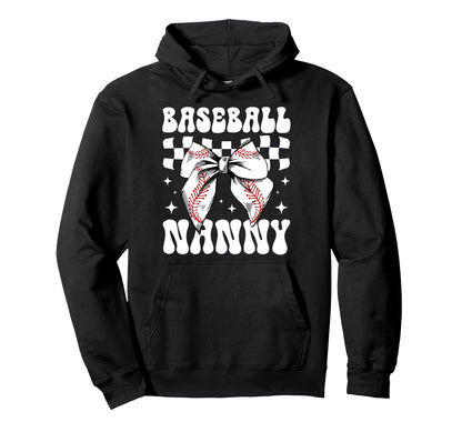 Baseball Nanny Coquette Nanny Baseball Hoodie - Novelty Apparel Unisex - T-Shirt, Sweatshirt, Hoodie