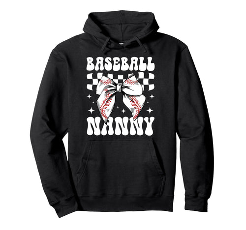Baseball Nanny Coquette Nanny Baseball Hoodie - Novelty Apparel Unisex - T-Shirt, Sweatshirt, Hoodie