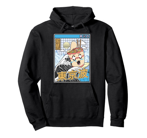 Instant Ramen Noodles Surfing Japanese Hoodie - Minimalist Print Unisex - T-Shirt, Sweatshirt, Hoodie