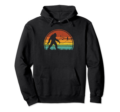 Bigfoot Sasquatch Hide And Seek Hoodie - Casual Everyday Wear Men Women - T-Shirt, Sweatshirt, Hoodie