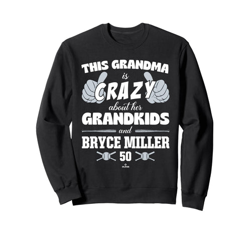 Grandma Crazy Bryce Miller Seattle Sweatshirt - Unique Graphic Men Women - T-Shirt, Sweatshirt, Hoodie
