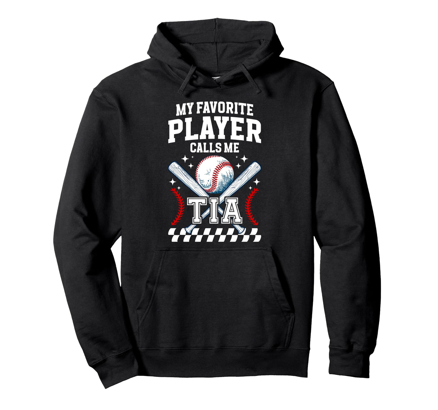 Proud Baseball Tia Baseball Player Tia Hoodie - Unique Graphic Men Women - T-Shirt, Sweatshirt, Hoodie