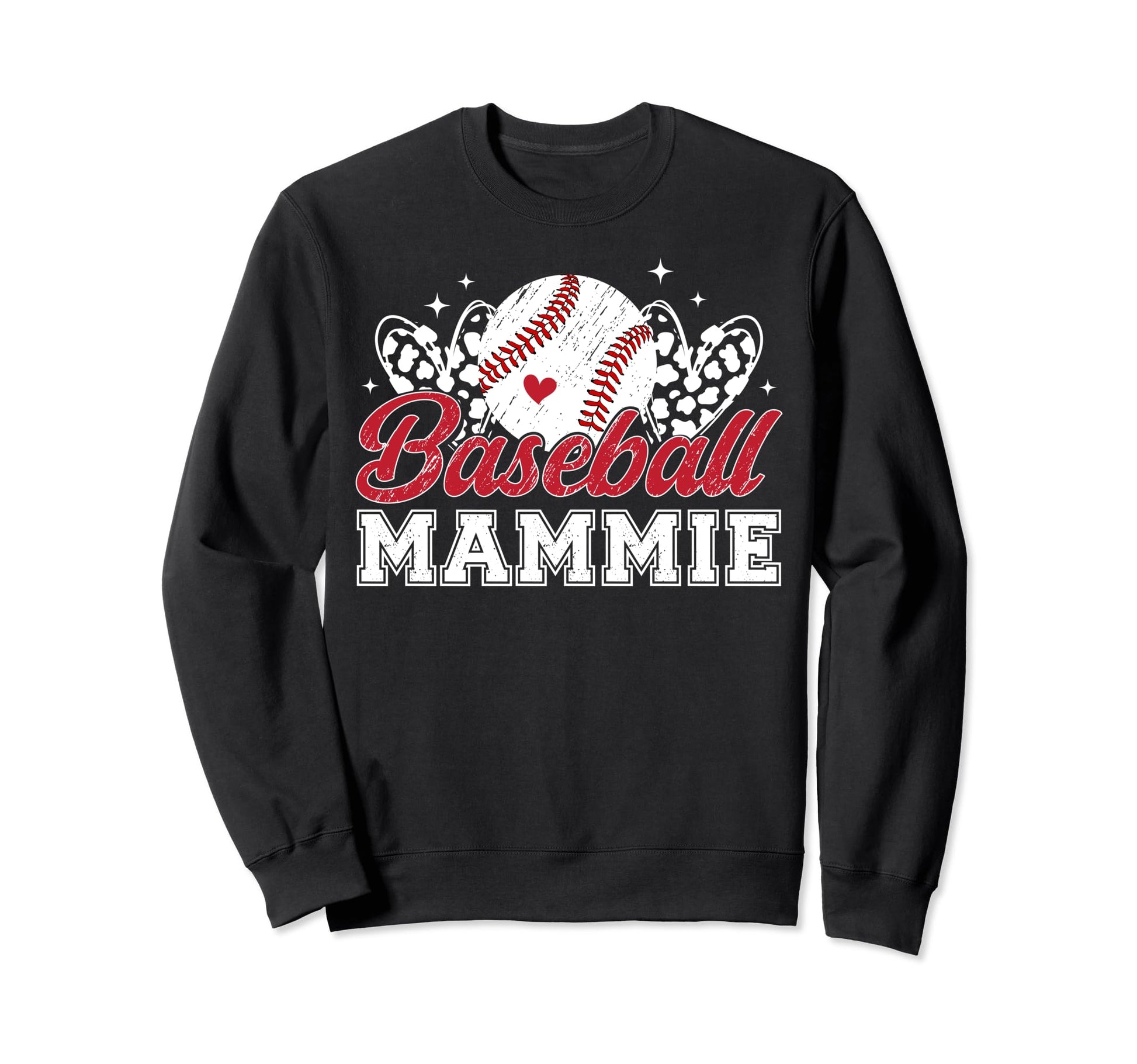 Baseball Mammie Grandma Mammie Sweatshirt - Aesthetic Graphic Unisex - T-Shirt, Sweatshirt, Hoodie