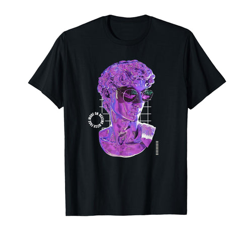 Aesthetic Vaporwave Abstract David T-Shirt - Novelty Apparel for Adults - T-Shirt, Sweatshirt, Hoodie