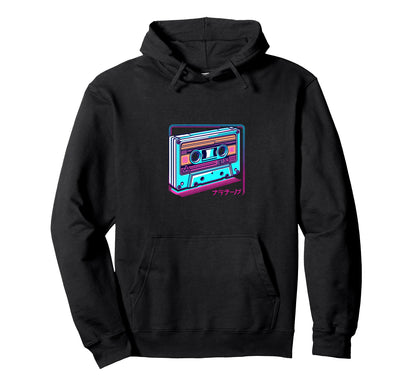 Vaporwave Cassette Lofi Anime Japanese Hoodie - Aesthetic Graphic Unisex - T-Shirt, Sweatshirt, Hoodie