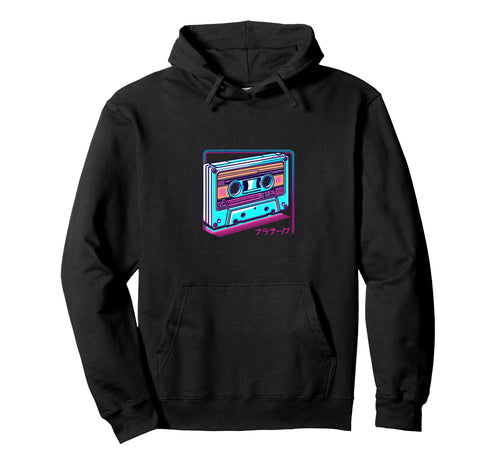 Vaporwave Cassette Lofi Anime Japanese Hoodie - Aesthetic Graphic Unisex - T-Shirt, Sweatshirt, Hoodie