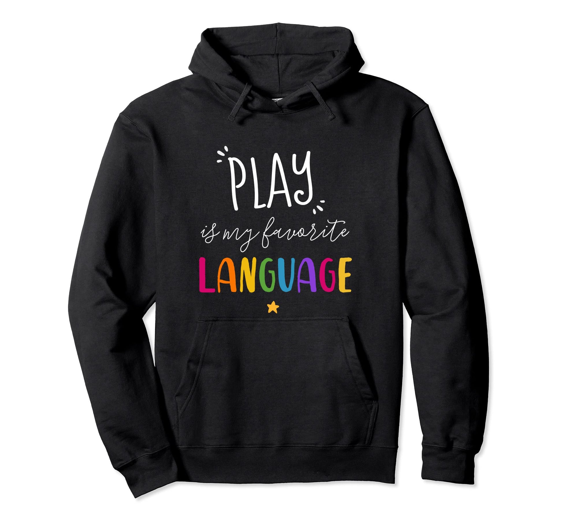 Rainbow Pediatric Speech Therapy Hoodie - Streetwear Style Unisex - T-Shirt, Sweatshirt, Hoodie