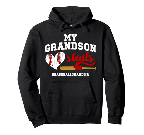 Funny Baseball Grandma Baseball Player Hoodie - Trendy Graphic Men Women - T-Shirt, Sweatshirt, Hoodie