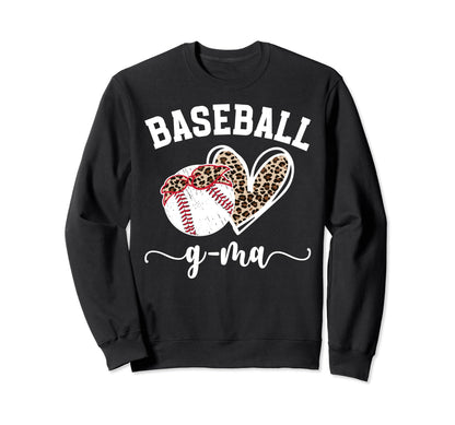 Baseball G Ma Grandma G Ma Baseball Sweatshirt - Novelty Apparel Unisex - T-Shirt, Sweatshirt, Hoodie