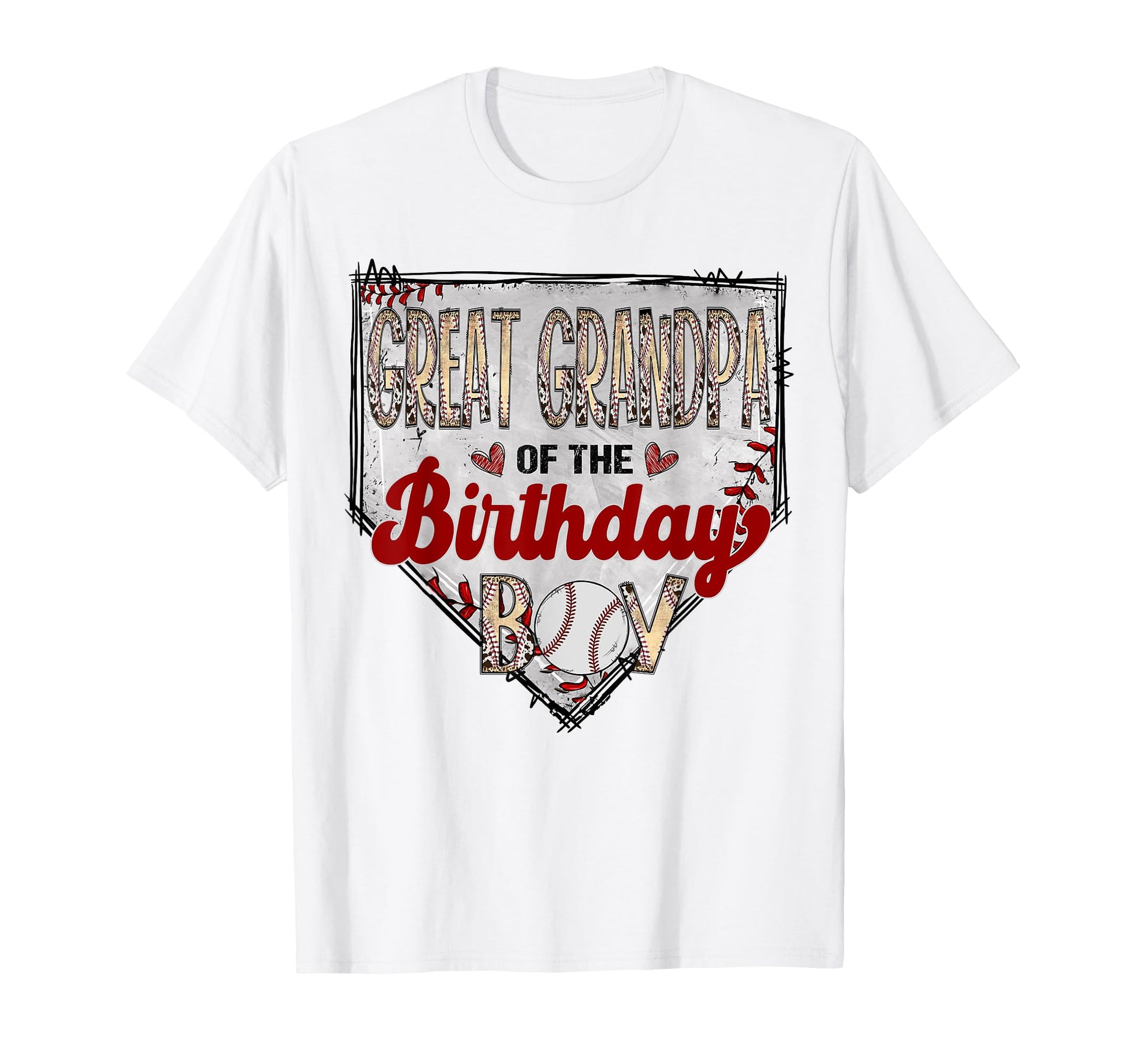 Great Grandpa Birthday Baseball Lover T-Shirt - Streetwear Style Men Women - T-Shirt, Sweatshirt, Hoodie