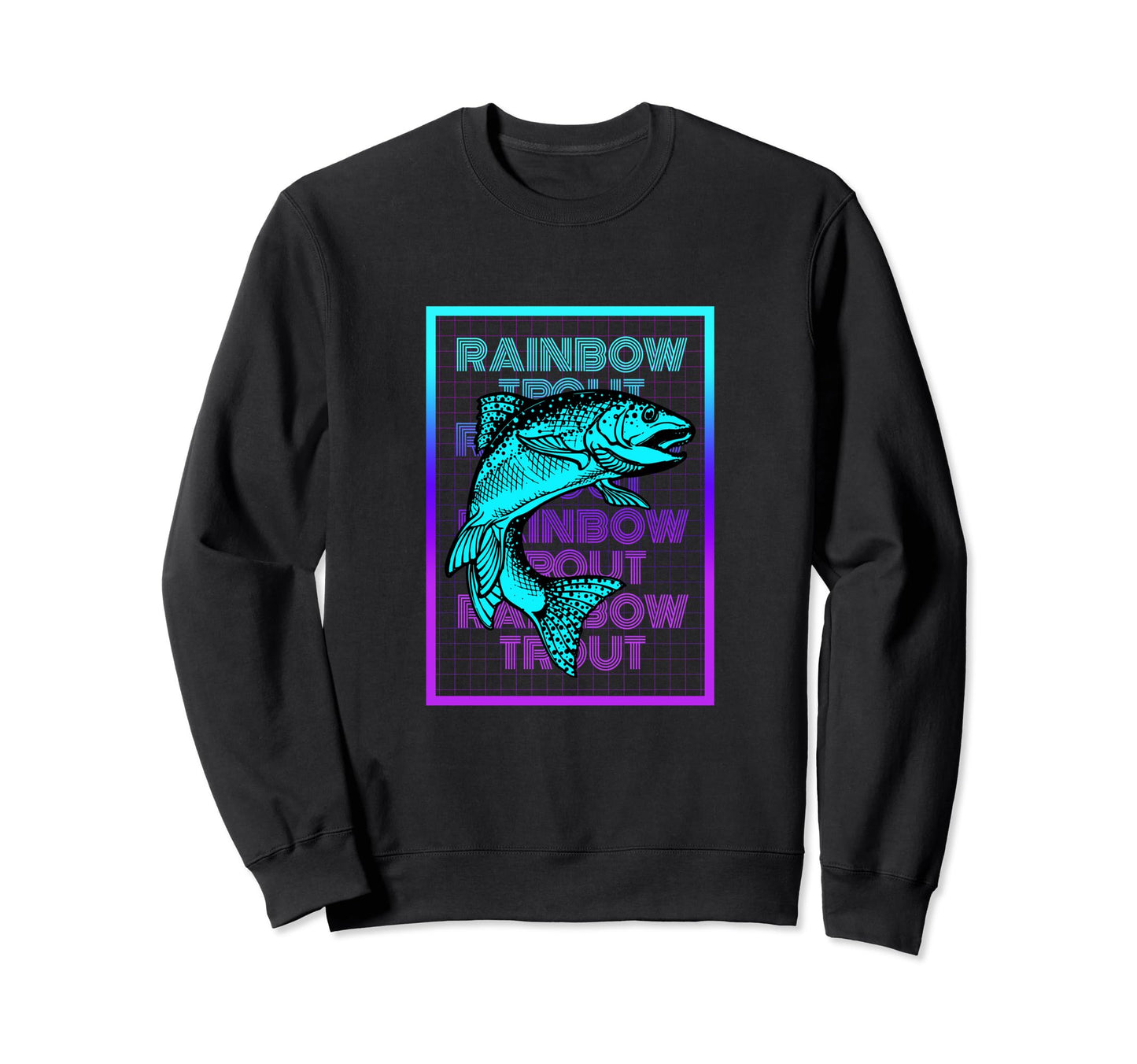 Rainbow Trout Fish Rainbow Trout Sweatshirt - Unique Graphic Unisex - T-Shirt, Sweatshirt, Hoodie