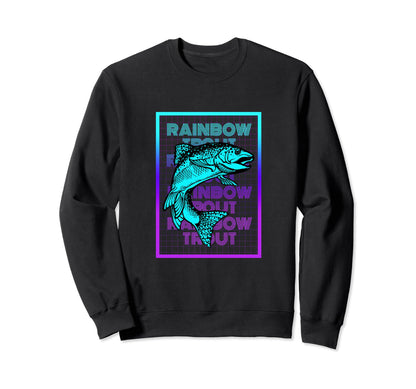 Rainbow Trout Fish Rainbow Trout Sweatshirt - Unique Graphic Unisex - T-Shirt, Sweatshirt, Hoodie