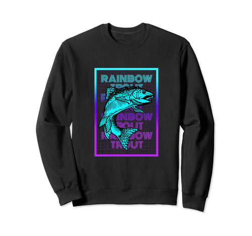 Rainbow Trout Fish Rainbow Trout Sweatshirt - Unique Graphic Unisex - T-Shirt, Sweatshirt, Hoodie