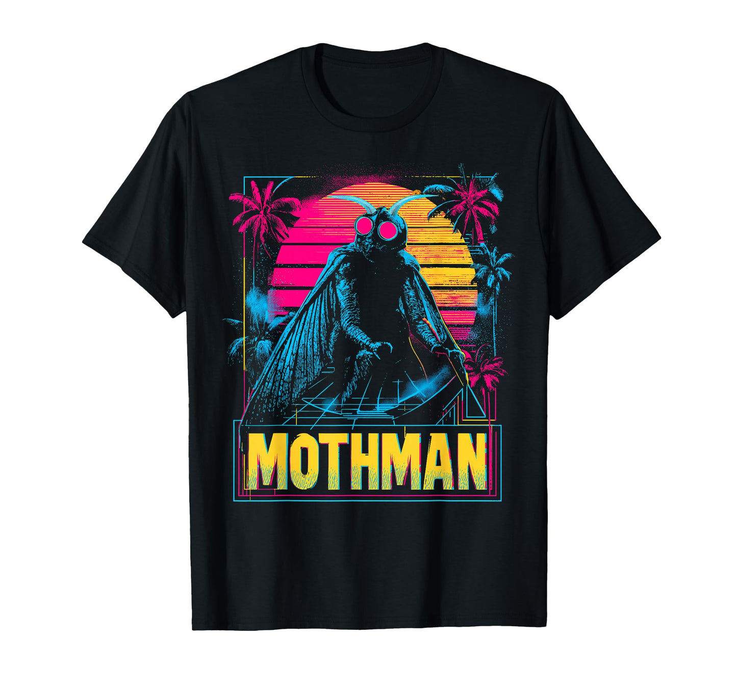 Mothman Cryptozoology Cryptid T-Shirt - Novelty Apparel for Adults - T-Shirt, Sweatshirt, Hoodie