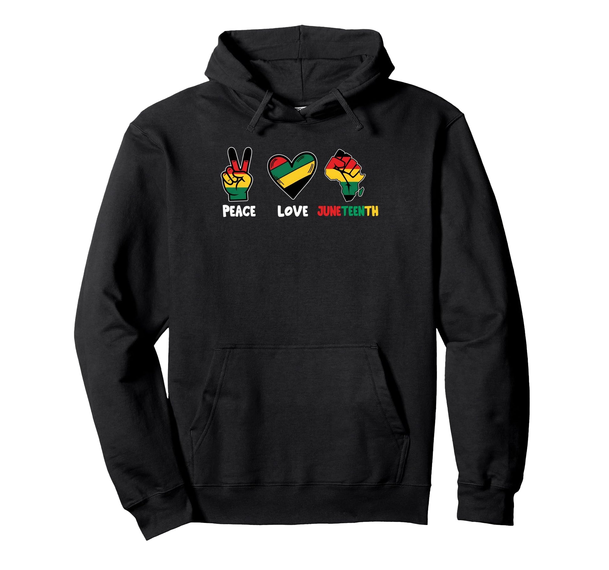 Junenteeth Shirts Celebrating Peace Love Hoodie - Minimalist Print Unisex - T-Shirt, Sweatshirt, Hoodie