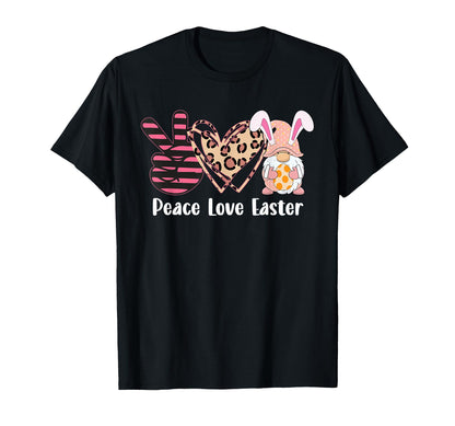 Easter Day Peace Love Easter T-Shirt - Unique Graphic for Adults - T-Shirt, Sweatshirt, Hoodie