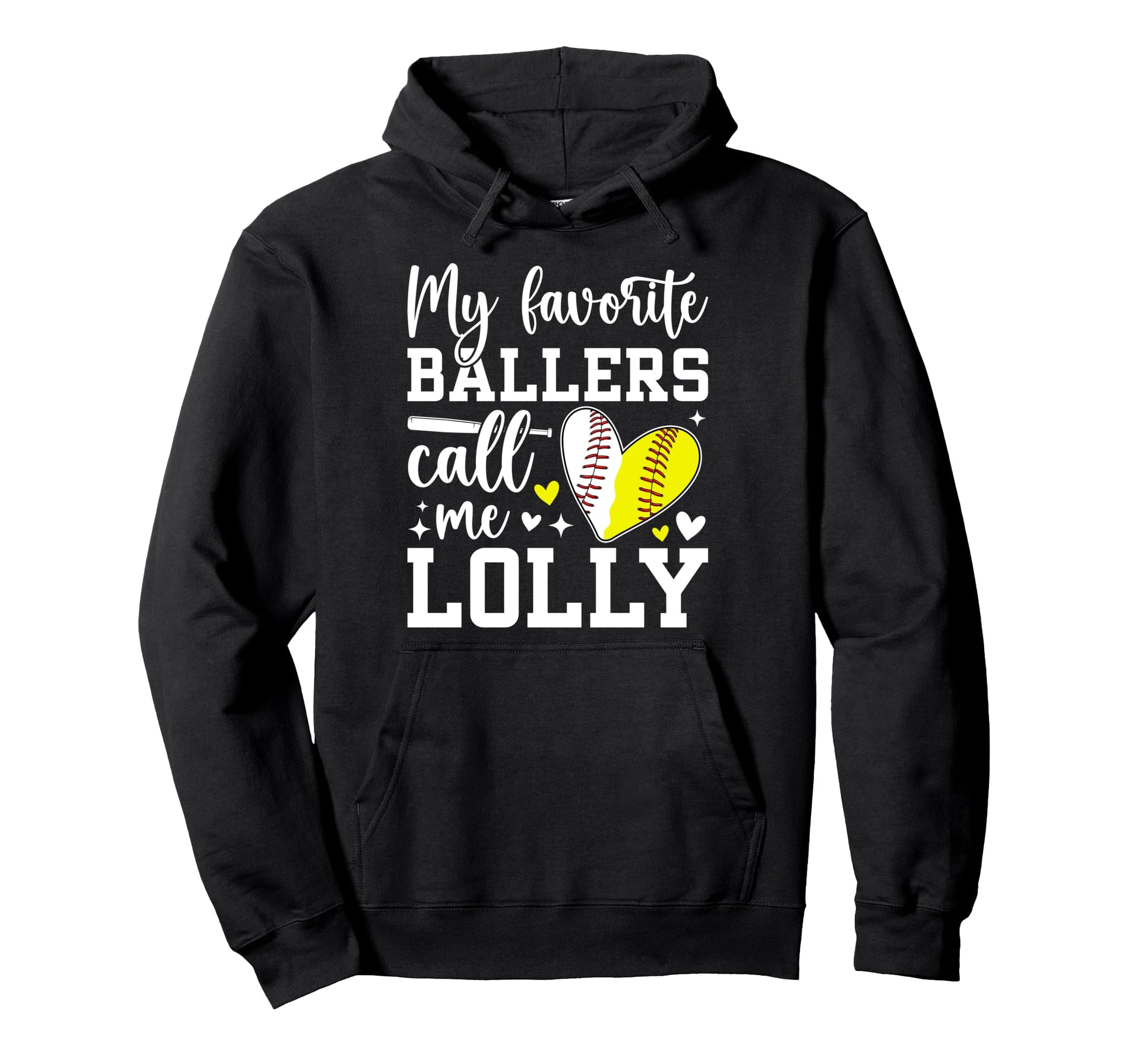 My Favorite Ballers Call Me Lolly Hoodie - Aesthetic Graphic Unisex - T-Shirt, Sweatshirt, Hoodie