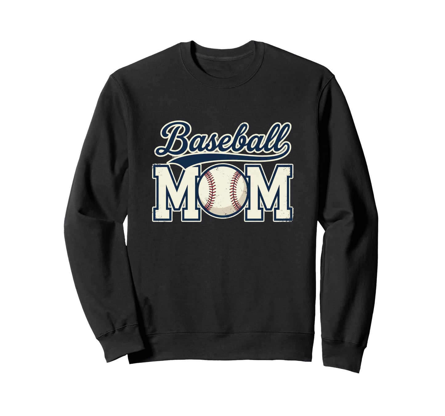 Baseball Mom Heart Travel Ball Sweatshirt - Minimalist Print Unisex - T-Shirt, Sweatshirt, Hoodie