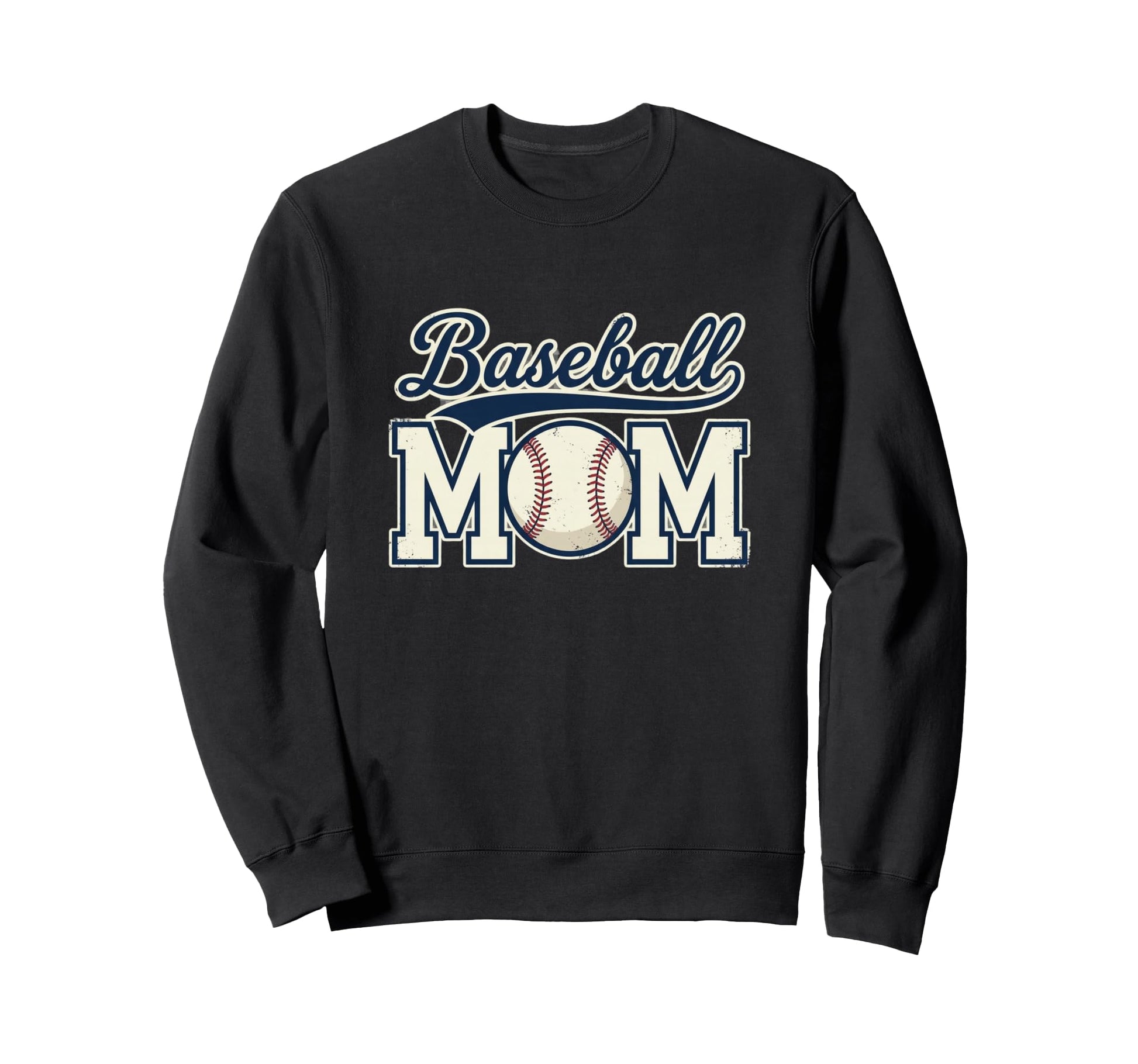 Baseball Mom Heart Travel Ball Sweatshirt - Minimalist Print Unisex - T-Shirt, Sweatshirt, Hoodie