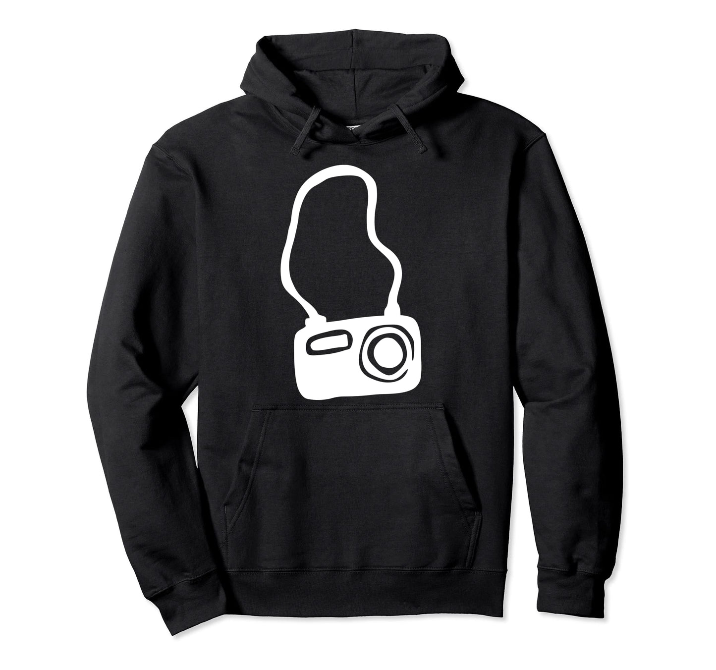 Film Camera Photographer Drawing Hoodie - Casual Everyday Wear Unisex - T-Shirt, Sweatshirt, Hoodie