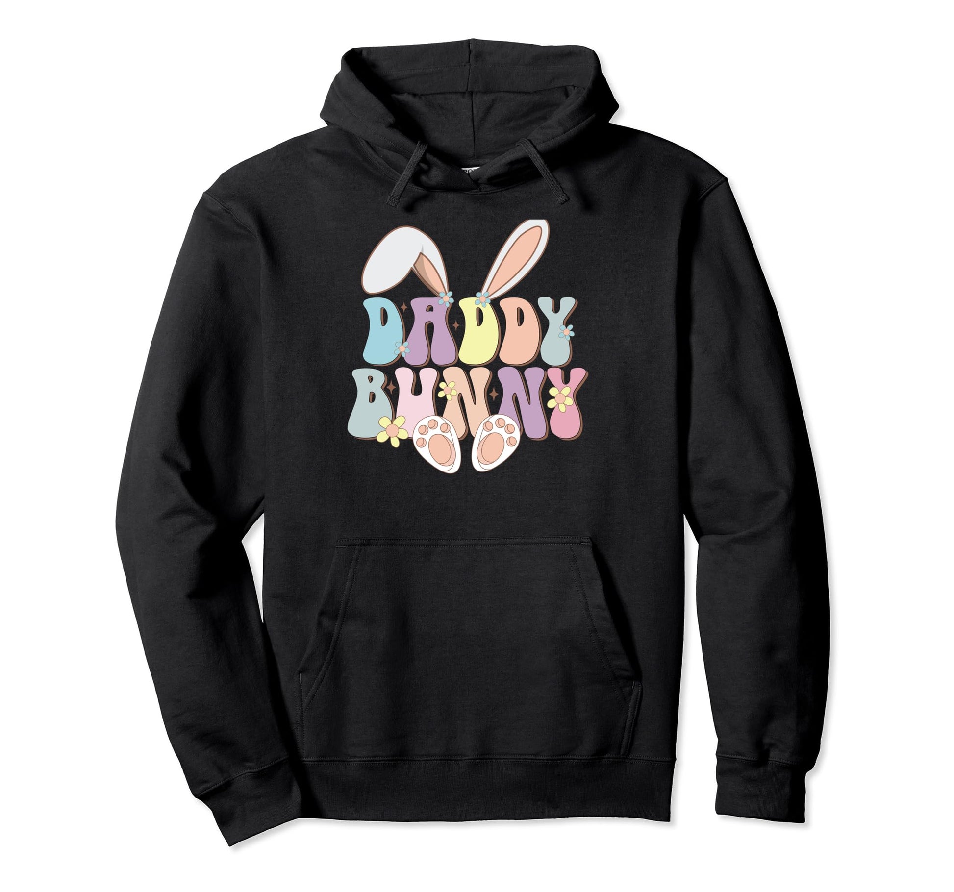 Daddy Bunny Easter Rabbit Easter Egg Hoodie - Trendy Graphic Men Women - T-Shirt, Sweatshirt, Hoodie