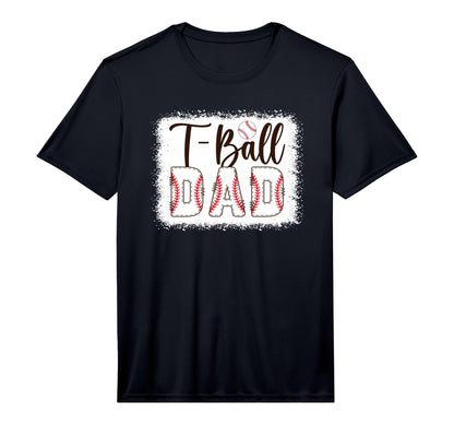Mens T Ball Dad Baseball T Ball Player T-Shirt - Fun Novelty Design Unisex - T-Shirt, Sweatshirt, Hoodie