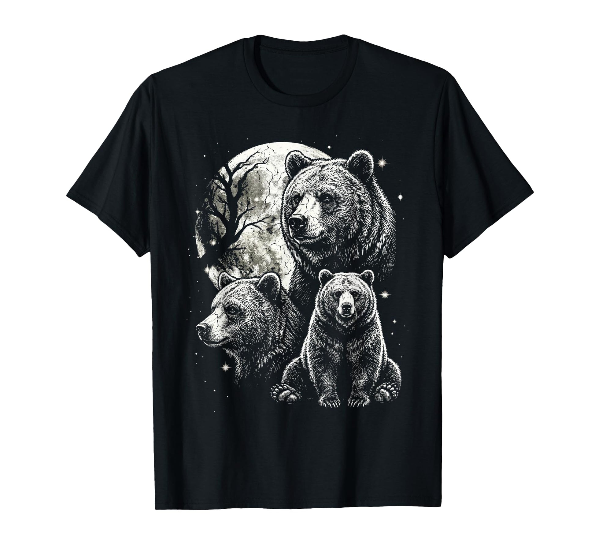 Bear 90S Aesthetic Y2K Wildlife T-Shirt - Fun Novelty Design for Adults - T-Shirt, Sweatshirt, Hoodie