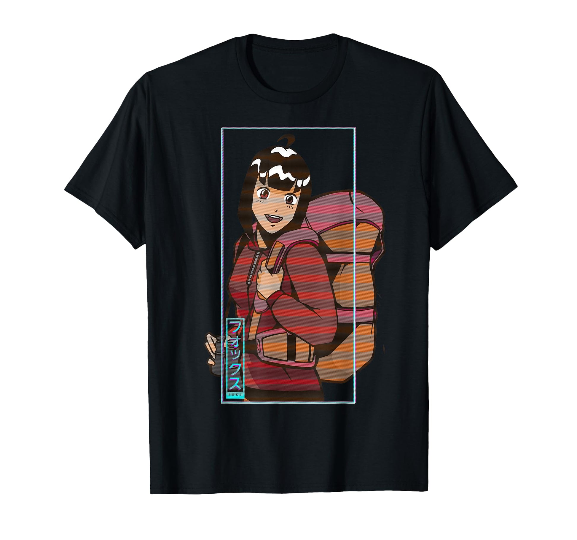 Anime Synthwave 90S Lo Fi Vaporwave T-Shirt - Custom Art Print Men Women - T-Shirt, Sweatshirt, Hoodie