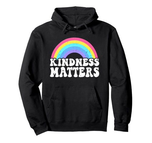 Positive Anti Bullying Rainbow Sped Hoodie - Unique Graphic Men Women - T-Shirt, Sweatshirt, Hoodie