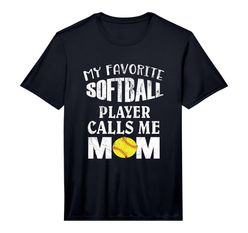My Favorite Softball Player Calls Me Mom T-Shirt - Trendy Graphic Unisex - T-Shirt, Sweatshirt, Hoodie