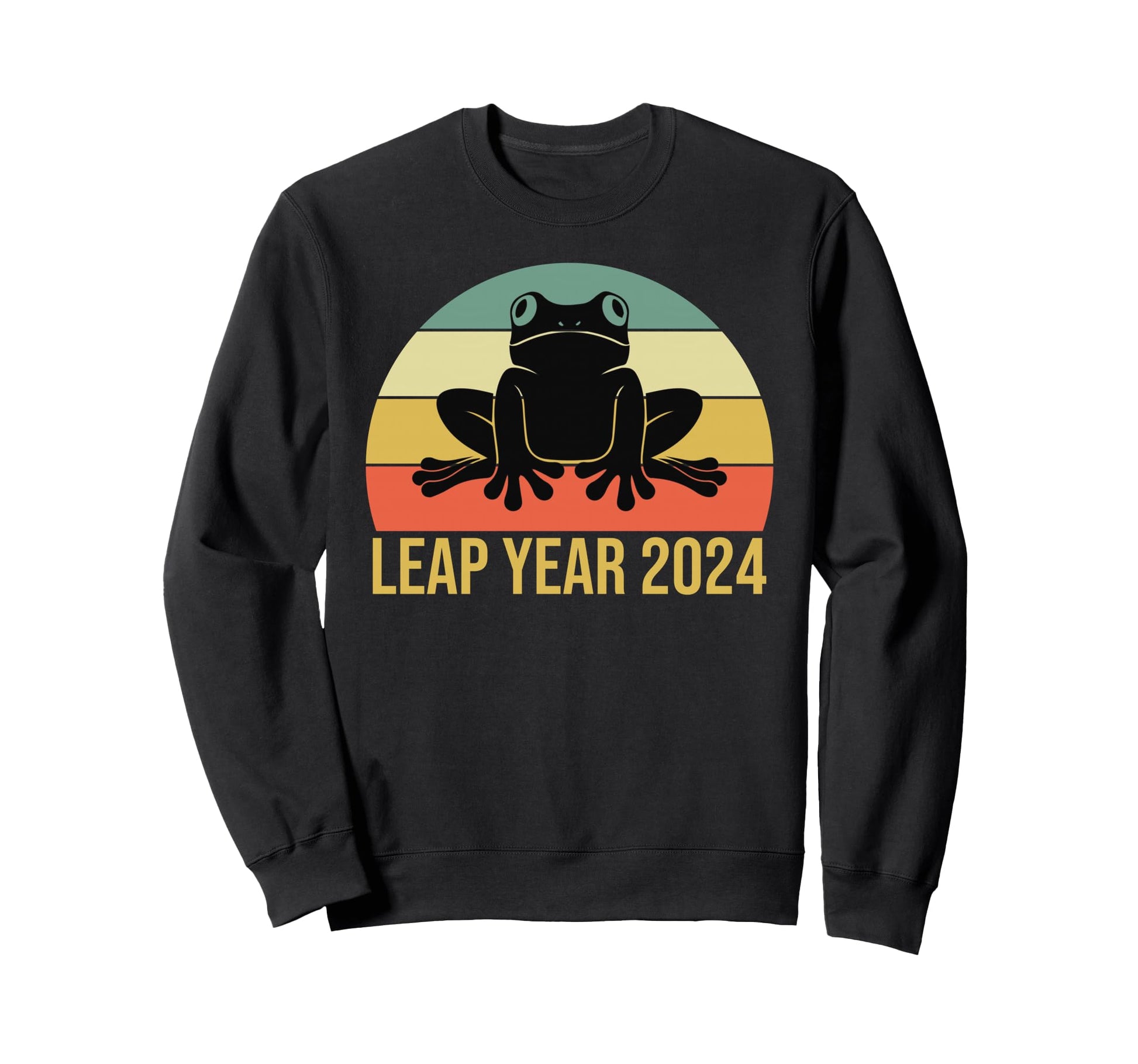 Leap Frog Year Day 2024 Sweatshirt - Fun Novelty Design for Adults - T-Shirt, Sweatshirt, Hoodie