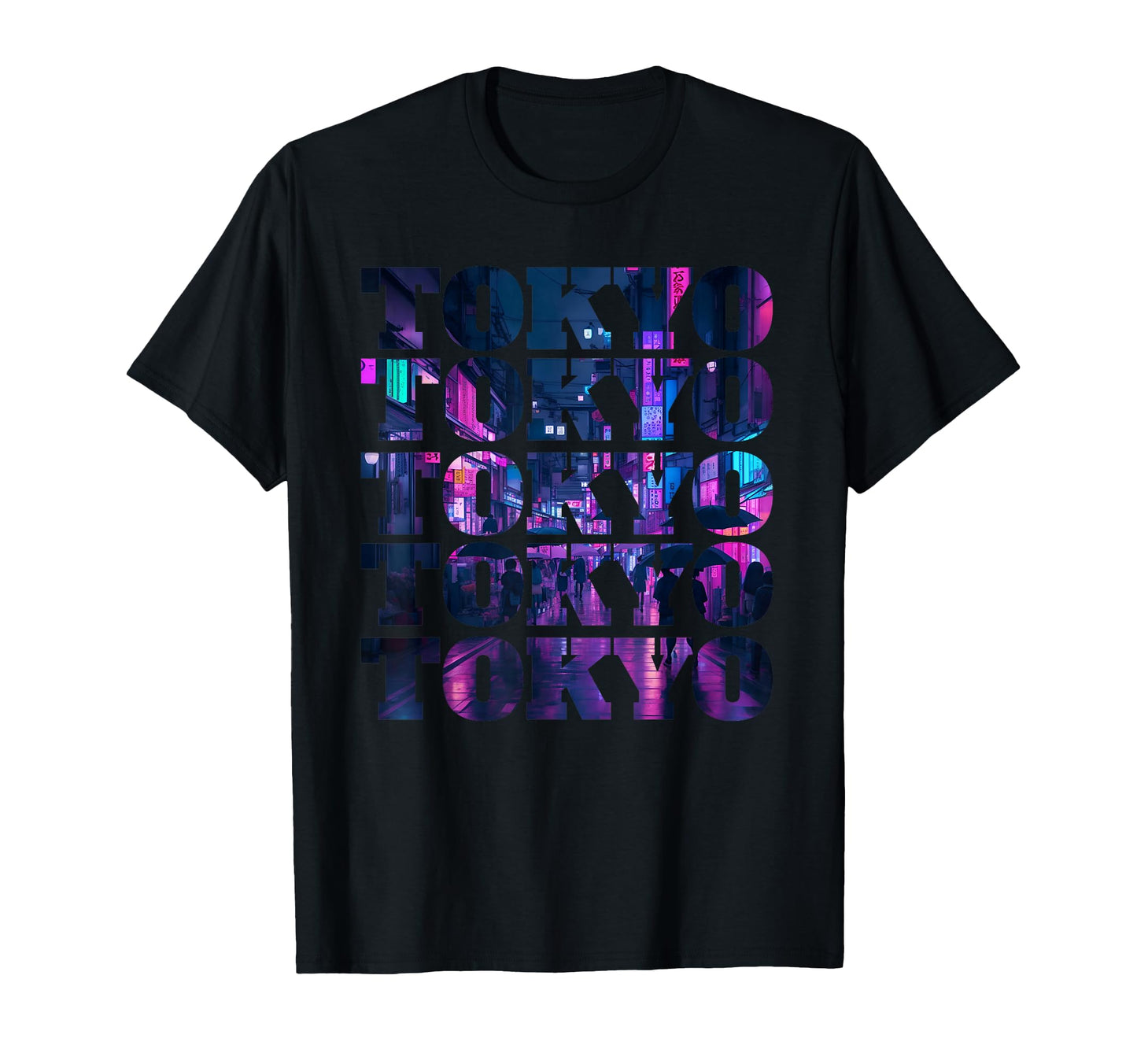 Japanese Cyberpunk Tokyo Text Vaporwave T-Shirt - Aesthetic Graphic Unisex - T-Shirt, Sweatshirt, Hoodie