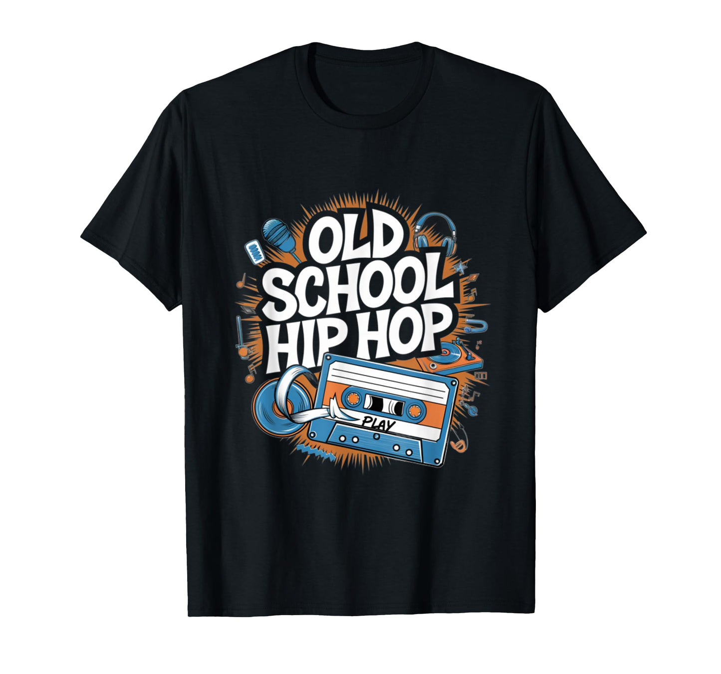 Funny Music 60S 70S Cassette Meme Old T-Shirt - Streetwear Style Men Women - T-Shirt, Sweatshirt, Hoodie