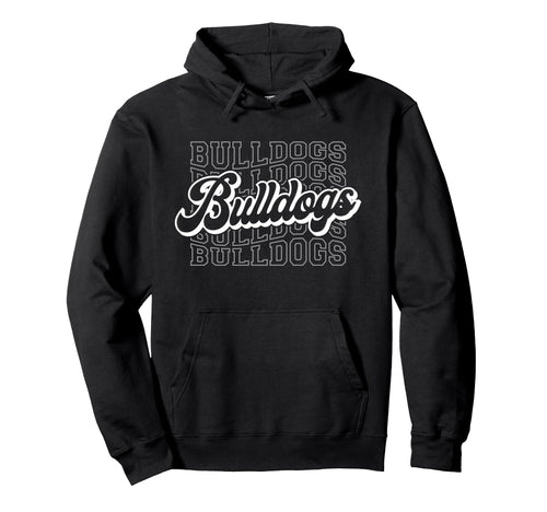 Bulldogs Sports Mascot Bulldogs Hoodie - Minimalist Print Men Women - T-Shirt, Sweatshirt, Hoodie