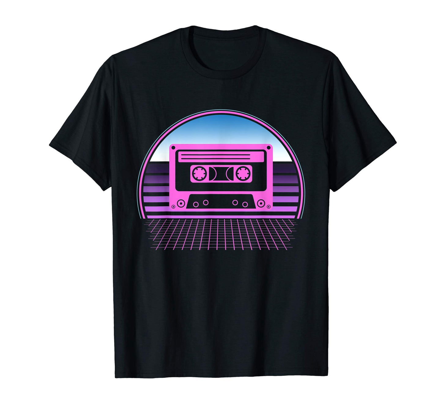 Cassette Tape 80S Vaporwave Aesthetic T-Shirt - Custom Art Print Unisex - T-Shirt, Sweatshirt, Hoodie