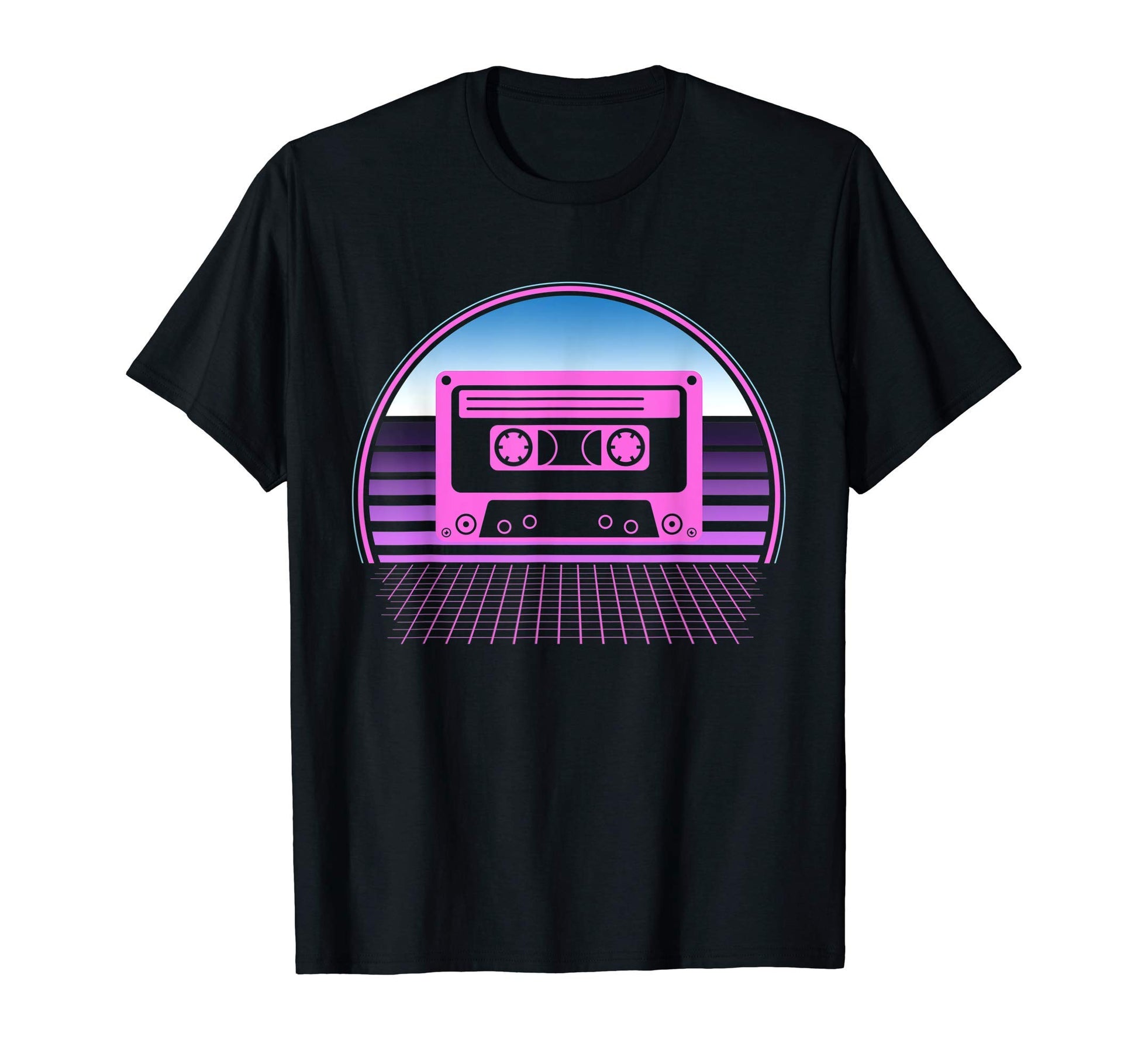 Cassette Tape 80S Vaporwave Aesthetic T-Shirt - Custom Art Print Unisex - T-Shirt, Sweatshirt, Hoodie