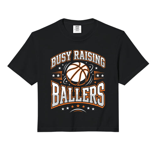 Busy Raising Ballers Basketball Dad Sweatshirt - Trendy Graphic Unisex - T-Shirt, Sweatshirt, Hoodie