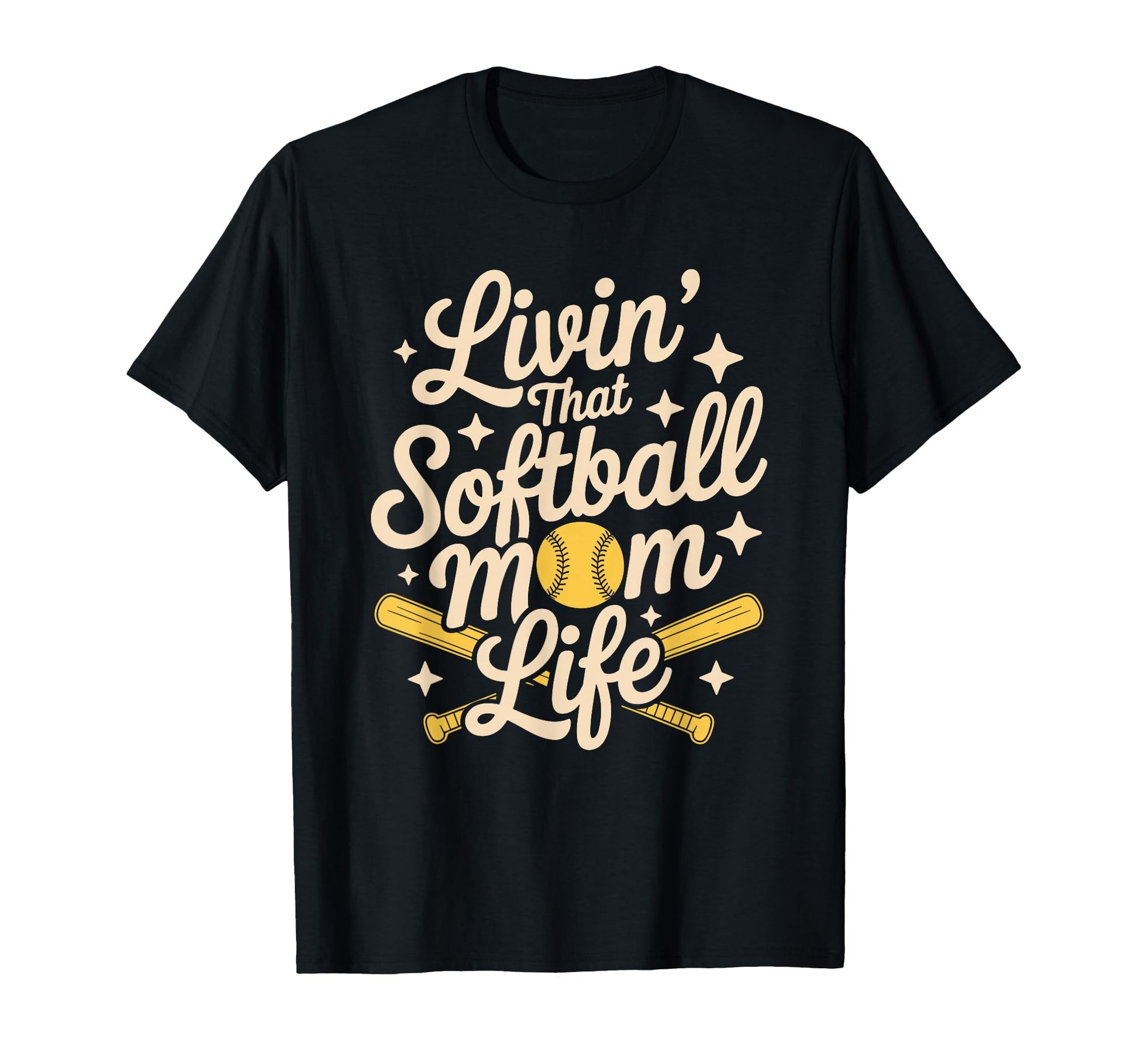 That Softball Mom Life Baseball T-Shirt - Fun Novelty Design for Adults - T-Shirt, Sweatshirt, Hoodie