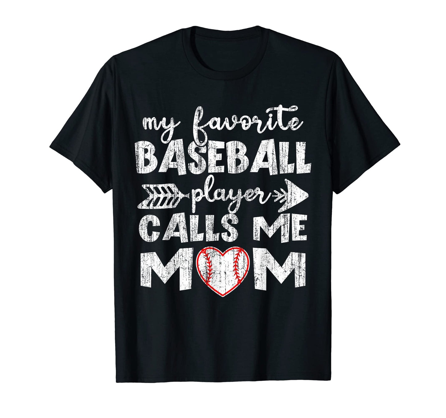 My Favorite Baseball Player Calls Me T-Shirt - Minimalist Print Men Women - T-Shirt, Sweatshirt, Hoodie