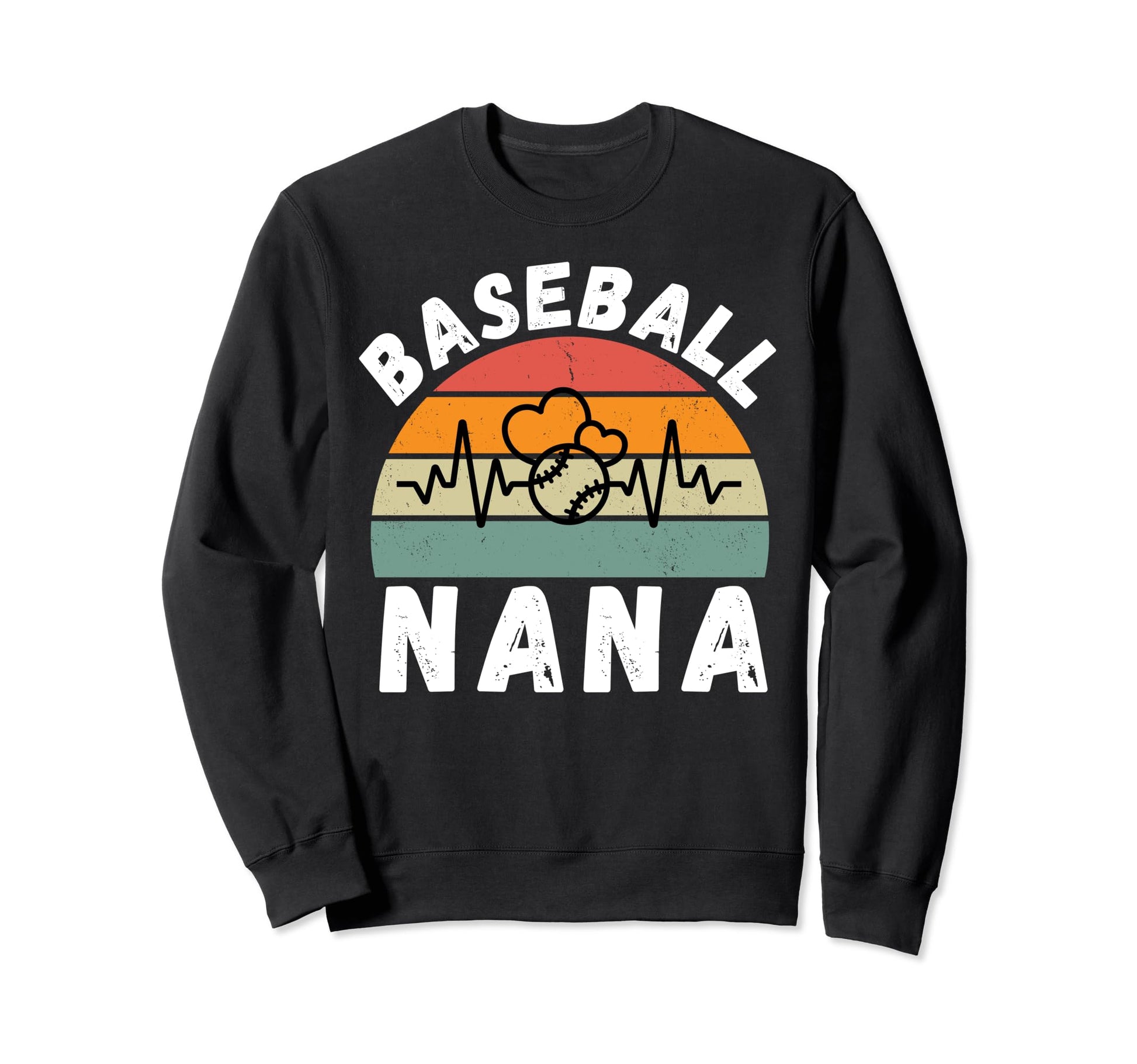 Baseball Nana Family Matching Nana Sweatshirt - Novelty Apparel Men Women - T-Shirt, Sweatshirt, Hoodie