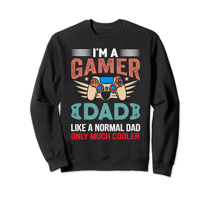 My Dad Video Games First Fathers Day Sweatshirt - Custom Art Print Unisex - T-Shirt, Sweatshirt, Hoodie