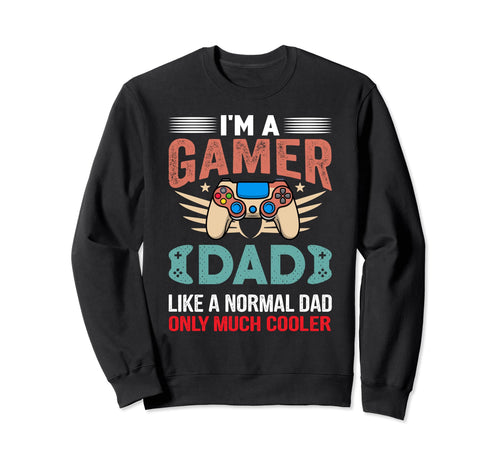 My Dad Video Games First Fathers Day Sweatshirt - Custom Art Print Unisex - T-Shirt, Sweatshirt, Hoodie
