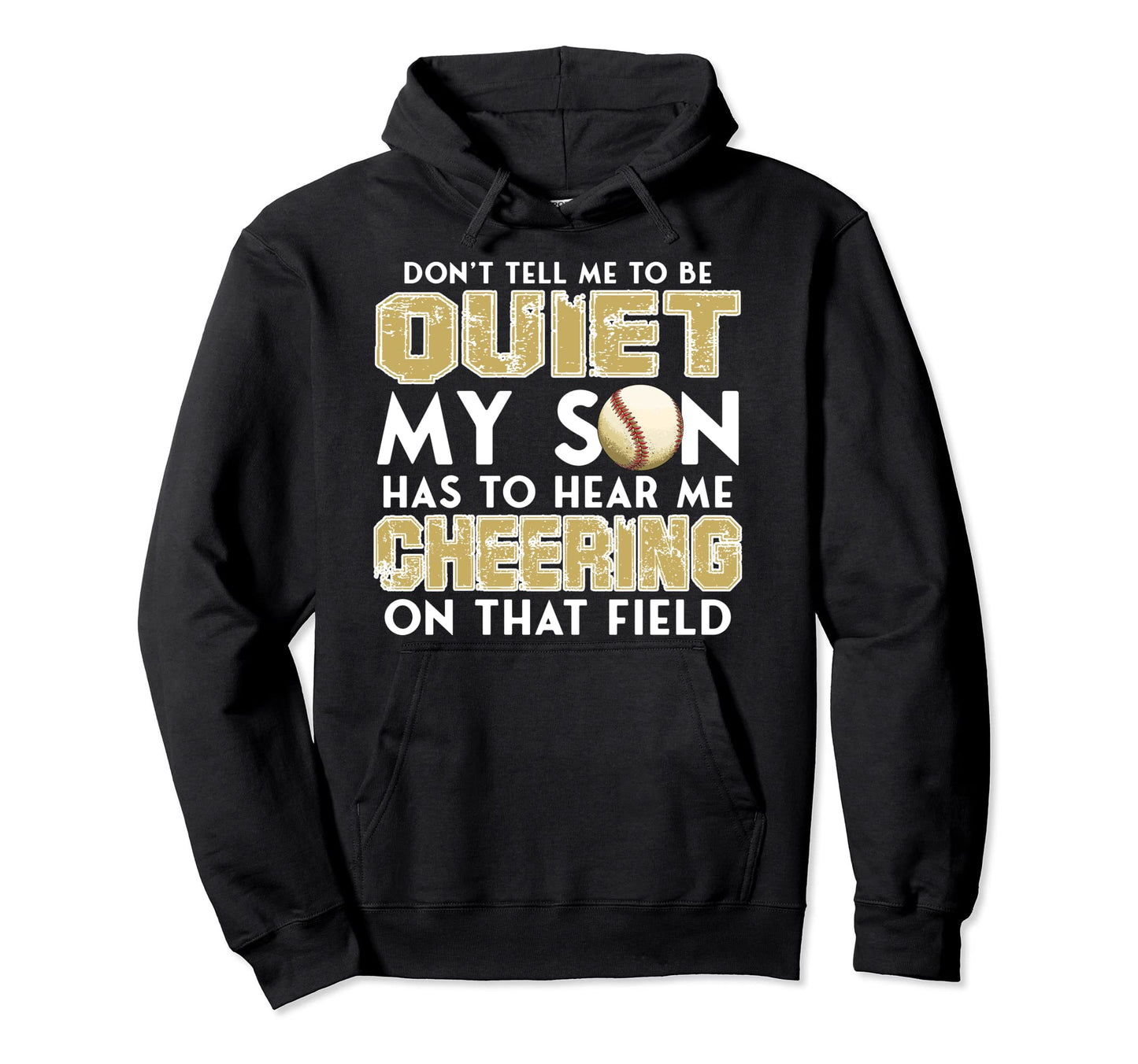 Dont Tell Me To Be Quiet My Son Has To Hear Hoodie - Graphic Print Unisex - T-Shirt, Sweatshirt, Hoodie