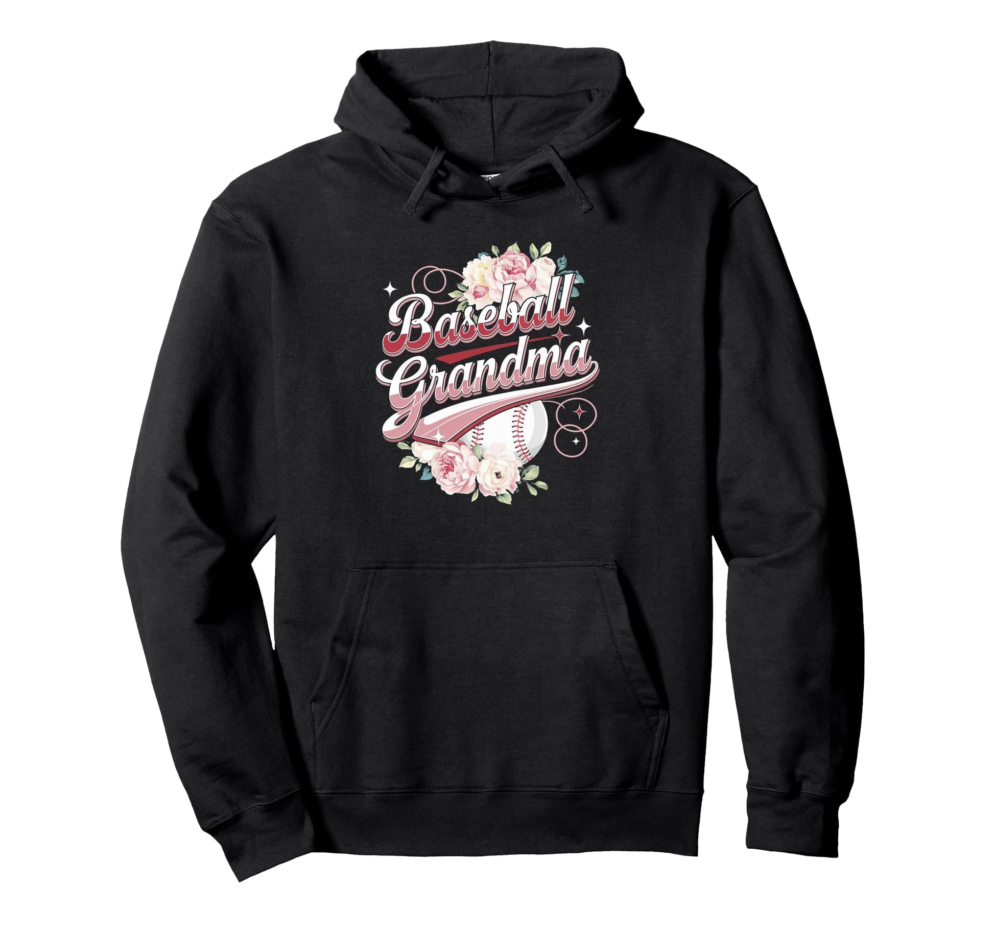 Baseball Grandma Hoodie - Aesthetic Graphic Men Women - T-Shirt, Sweatshirt, Hoodie
