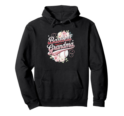 Baseball Grandma Hoodie - Aesthetic Graphic Men Women - T-Shirt, Sweatshirt, Hoodie
