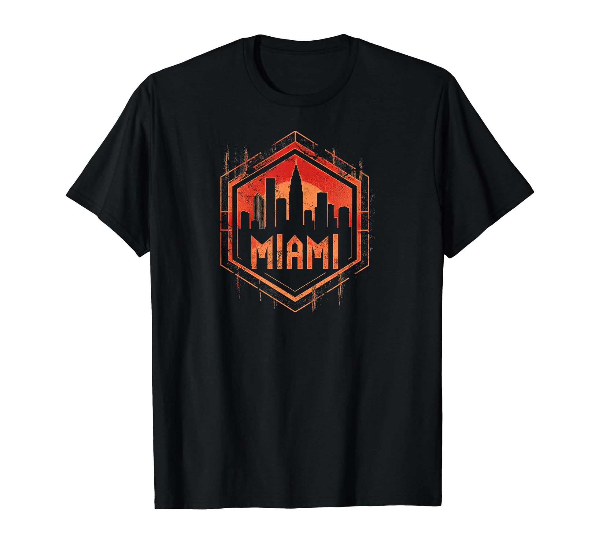 Miami Grit 90S Grunge Urbandecay Mens T-Shirt - Trendy Graphic for Adults - T-Shirt, Sweatshirt, Hoodie