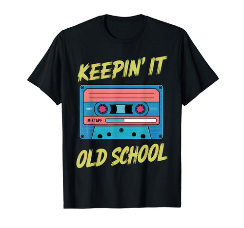 Old School Hip Hop 80S 90S Cassette T-Shirt - Custom Art Print Men Women - T-Shirt, Sweatshirt, Hoodie
