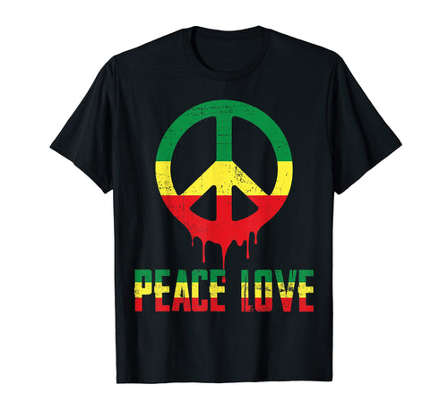 Jamaica Reggae Music Rasta Pride Peace T-Shirt - Trendy Graphic Men Women - T-Shirt, Sweatshirt, Hoodie