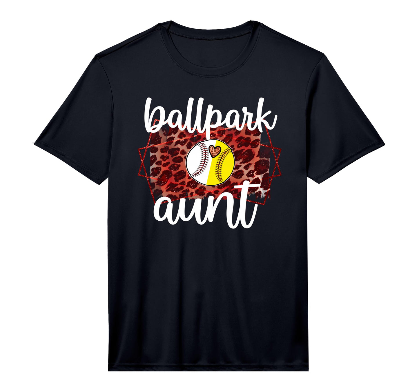 Mens Ballpark Aunt Proud Baseball T-Shirt - Casual Everyday Wear Unisex - T-Shirt, Sweatshirt, Hoodie