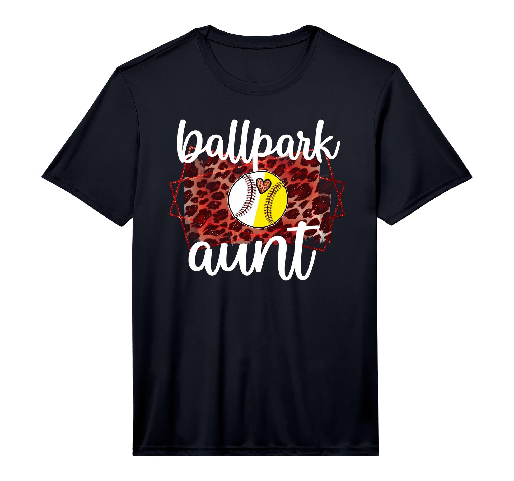 Mens Ballpark Aunt Proud Baseball T-Shirt - Casual Everyday Wear Unisex - T-Shirt, Sweatshirt, Hoodie